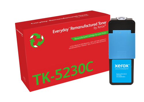 Everyday™ Cyan Remanufactured Toner by Xerox compatible with Kyocera