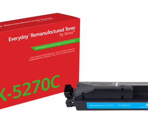 Everyday™ Cyan Remanufactured Toner by Xerox compatible with Kyocera Everyday™ Cyan Remanufactured Toner by Xerox compatible with Kyocera