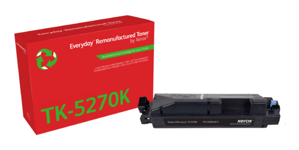 Everyday™ Black Remanufactured Toner by Xerox compatible with Kyocera