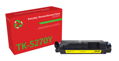 Everyday™ Yellow Remanufactured Toner by Xerox compatible with