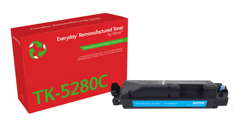 Everyday™ Cyan Remanufactured Toner by Xerox compatible with Kyocera