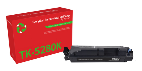 Everyday™ Black Remanufactured Toner by Xerox compatible with Kyocera