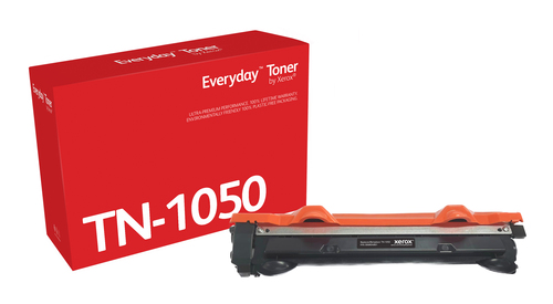 Everyday™ Black Toner by Xerox compatible with Brother TN1050,
