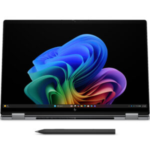 09a3472ebf2346211c6d14fb7b55a94f1b8fa011.jpg HP OmniBook X Flip 2-in-1 Laptop Next Gen AI 16-cc0000nax Copilot+ PC AMD Ryzen™ AI 5 40.6 cm (16") Touchscreen 2K 16 GB LPDDR5x-SDRAM 512 GB SSD Wi-Fi 7 (802.11be) Windows 11 Home Silver