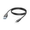 101407330_0388112374.jpg Hama 00201597 USB cable USB 2.0 3 m USB C USB A 0.48 Gbit/s Black