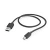 101407587_5544780936-1.jpg Hama 00201584 USB cable USB 2.0 1 m Micro-USB A USB A 0.48 Gbit/s Black