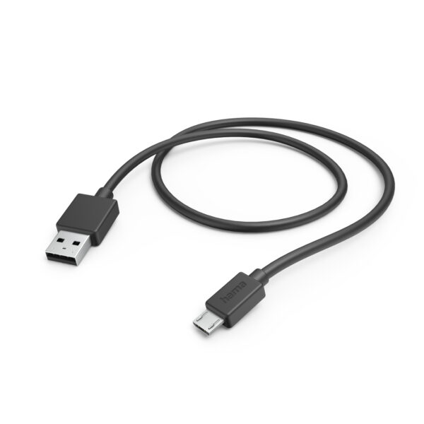 101407587_5544780936-1.jpg Hama 00201584 USB cable USB 2.0 1 m Micro-USB A USB A 0.48 Gbit/s Black