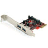 StarTech.com PEXUSB3S22 interface cards/adapter Internal USB 3.2 Gen 1 (3.1 Gen 1)