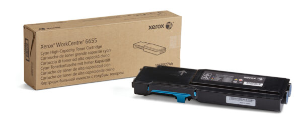 Xerox Genuine WorkCentre® 6655/6655i Cyan High capacity Toner Xerox Genuine WorkCentre® 6655/6655i Cyan High capacity Toner