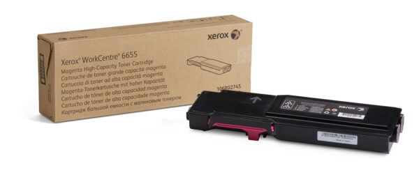Xerox Genuine WorkCentre® 6655/6655i Magenta High capacity Toner Xerox Genuine WorkCentre® 6655/6655i Magenta High capacity Toner