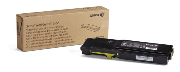 Xerox Genuine WorkCentre® 6655​/​6655i Yellow High capacity Toner