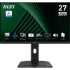 MSI Pro MP275QPG 27 Inch Monitor, QHD (2560 x 1440), 100Hz, IPS, 1ms, 2x HDMI 2.0b, 1x DP 1.2a output, Built-in Speakers, Anti-Glare, Anti-Flicker, Less Blue light, TÜV Certified, VESA, Kensington,...
