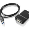 15040918_2115636103-1.jpg Lenovo USB 3.0 - DVI/VGA USB graphics adapter 2048 x 1152 pixels Black