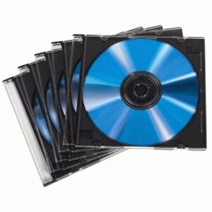 1548236_6919.jpg Hama CD Slim Jewel Case, pack 50 Pcs 1 discs Transparent