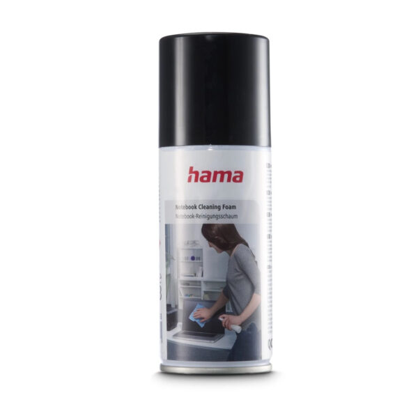 1719627beecd1b6e00bdf8106bc0ef610ad392fc.jpg Hama Notebook Cleaning Foam, 100 ml, Anti Static Effect