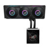 ASUS ROG Strix SLC IV 360 ARGB LCD Processor Liquid cooling kit 12 cm Black 1 pc(s)