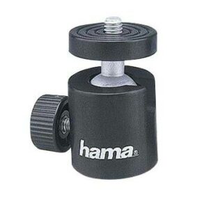 1818062-6207.jpg Hama Ball and Socket Head, 30mm tripod Black