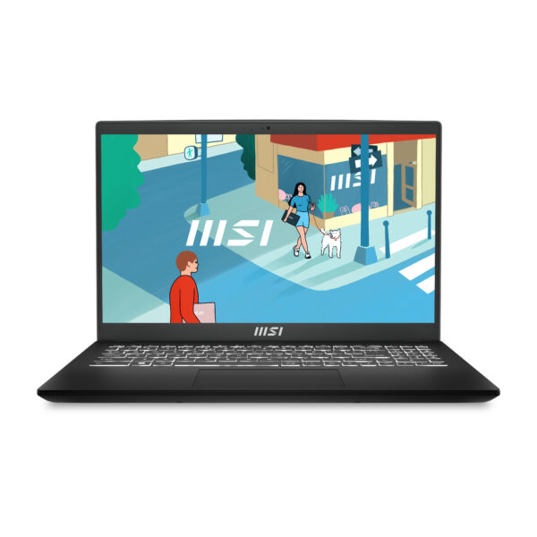 MSI Modern 15 H B13M-003UK Intel® Core™ i7 i7-13700H Laptop 39.6 cm (15.6") Full HD 16 GB DDR4-SDRAM 512 GB SSD Wi-Fi 6E (802.11ax) Windows 11 Home Black