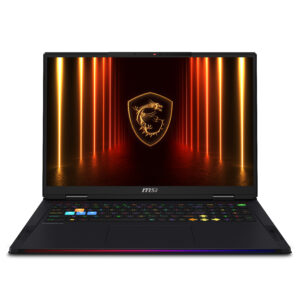 MSI Raider 18 HX AI A2XWJG-009UK Intel Core Ultra 9 285HX Laptop 45.7 cm (18") UHD+ 64 GB DDR5-SDRAM 4 TB SSD NVIDIA GeForce RTX 5090 Wi-Fi 7 (802.11be) Windows 11 Home Advanced UK English Black
