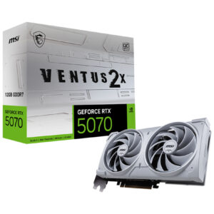 1f5d2a12fd81ceae1274cdcd036440fbae14dc87.jpg MSI GeForce RTX5070 VENTUS 2X OC White NVIDIA GeForce RTX 5070 12 GB GDDR7