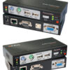 Lindy 300m CAT5 KVM Extender Combo, USB and VGA