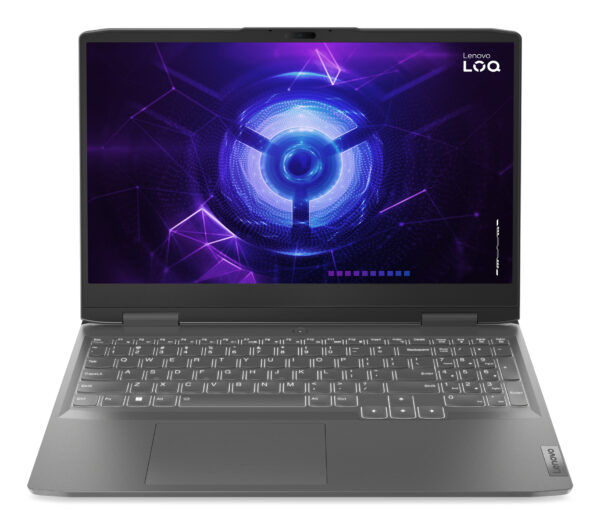 Lenovo LOQ 15IRH8 Intel® Core™ i5 i5-12450H Laptop 39.6 cm (15.6") Full HD 16 GB DDR5-SDRAM 512 GB SSD NVIDIA GeForce RTX 4050 Wi-Fi 6 (802.11ax) Windows 11 Home English Grey