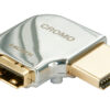 Lindy CROMO HDMI Male to HDMI Female 90 Degree Right Angle Adapter - Right