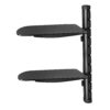 Peerless ACCSH300 AV equipment shelf Black Glass