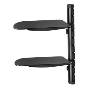 Peerless ACCSH300 AV equipment shelf Black Glass