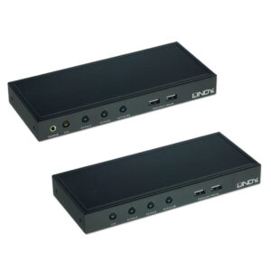 23220345_4523134382.jpg Lindy 200m CAT5 KVM Extender, Dual VGA, USB & Audio
