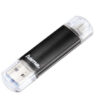 25395354-9879.jpg Hama Laeta Twin, 16GB USB flash drive USB Type-A / Micro-USB 3.2 Gen 1 (3.1 Gen 1) Black
