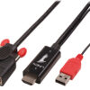 Lindy 2m HDMI to VGA Adapter Cable, Black