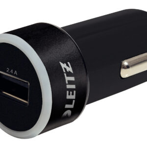 Leitz 62210095 mobile device charger Mobile phone, MP3, Smartphone, Tablet Black Cigar lighter Auto