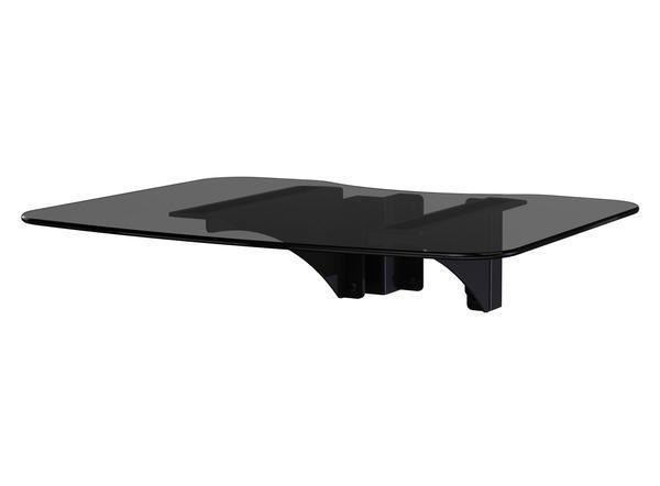 Peerless ACC-GS1E multimedia cart accessory Black Tempered glass Shelf