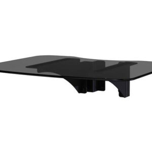 Peerless ACC-GS1E multimedia cart accessory Black Tempered glass Shelf