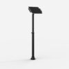 Bouncepad Clip Elevate Slim | Compatible with All USB-C Tablets | Black