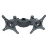 Lindy 40960 monitor mount / stand Wall Black