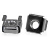 StarTech.com 100-Pack M6 Cage Nuts and Installation Tool for 19" or 10" Server Racks, Cabinets and Enclosures, Silver - TAA