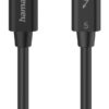 2ee2d5097e9cd853dfc587e0ecc36d4a69cff344-1.jpg Hama USB-C USB cable USB 3.2 Gen 2 (3.1 Gen 2) 1 m USB C 80 Gbit/s 240 W Black