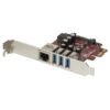 30944984_3954.jpg Lindy USB 3.1 Gen1 and Gigabit LAN Card 4 Port, PCIe
