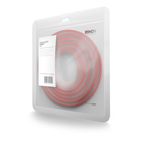 Lindy 5m Cat.6 U/UTP Network Cable, Red