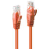 Lindy 20m Cat.6 U/UTP Network Cable, Orange