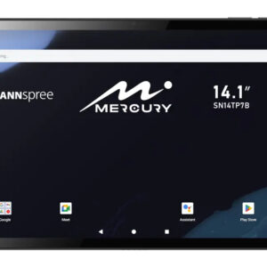 Hannspree Mercury Mediatek LTE 128 GB 35.8 cm (14.1") 6 GB Wi-Fi 5 (802.11ac) Android 15 Black