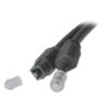 Lindy 2m TosLink to Mini Optical SPDIF Digital Optical Cable