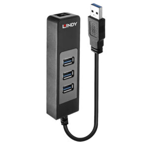 33123274_1082054131.jpg Lindy USB 3.0 Hub and Gigabit Ethernet Converter