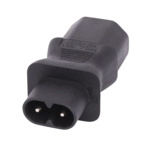 33308309_3455782246.jpg Lindy IEC C8 Figure 8 Socket to IEC C13 3 Pin Plug Adapter