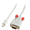 Lindy 0.5m Mini DisplayPort to VGA Cable, White