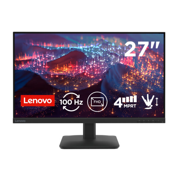 Lenovo L27-4e computer monitor 68.6 cm (27") 1920 x 1080 pixels Full HD LED Black