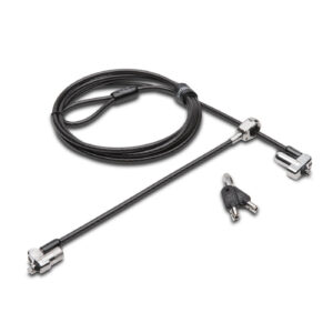 36622009_1399555551.jpg Kensington N17 Keyed Dual Head Laptop Lock for Wedge-Shaped Slots — Master Keyed