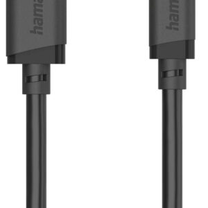 Hama 00202006 USB cable USB 3.2 Gen 1 (3.1 Gen 1) 1.5 m USB A USB C 5 Gbit/s Black